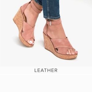 Dolce Vita Ubane Cork wedge sandal size 10